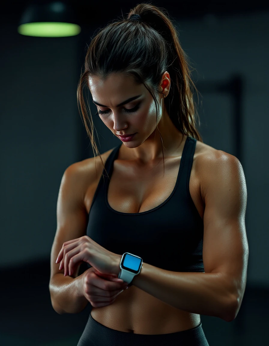 An everyday athlete training